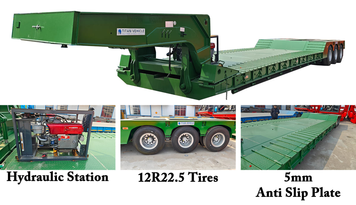 Main Features and Advantages of Detachable Gooseneck Lowboy Trailers