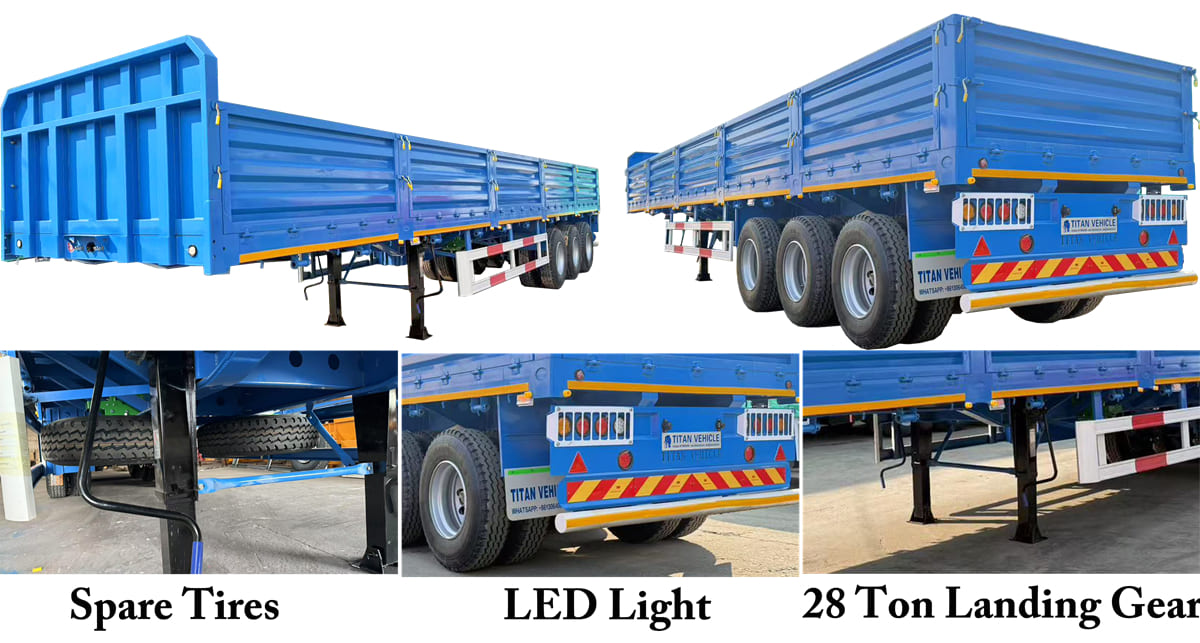 Main Applications of Cargo Semi Trailers in Zimbabwe