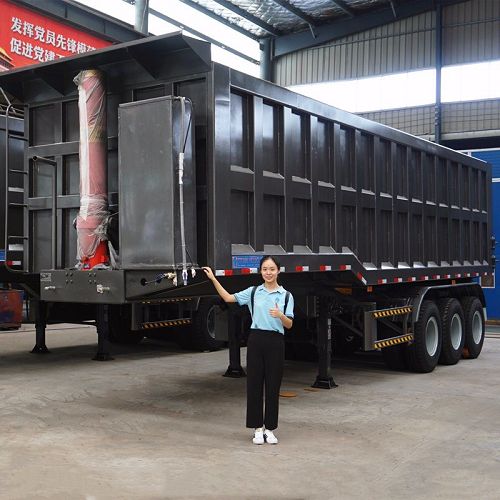 80 Ton Tipper Semi Trailer