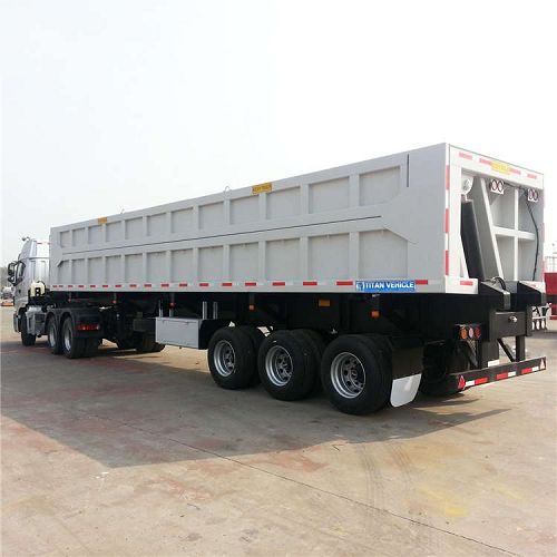 70 Tons Side Dumper Semi Trailer