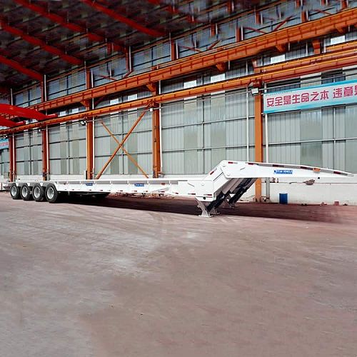 100 Ton Folding Gooseneck Trailer