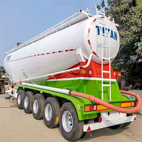 5 Axle 60 CBM Bulk Cement Trailer
