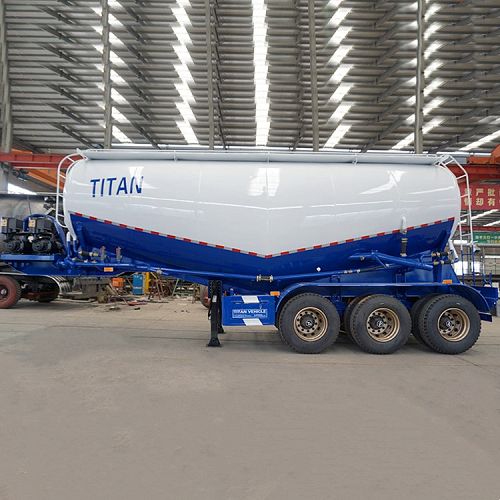 3 Axle Bulk Cement Trailer