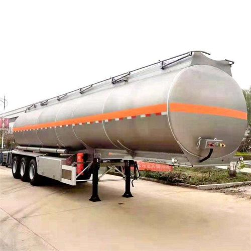 Tri Axle Aluminum Fuel Tanker Trailer