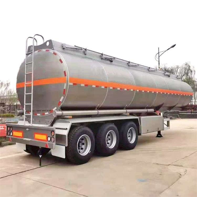 Tri Axle Aluminum Fuel Tanker Trailer