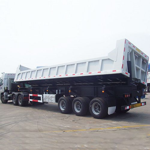 70 Tons Side Dumper Semi Trailer