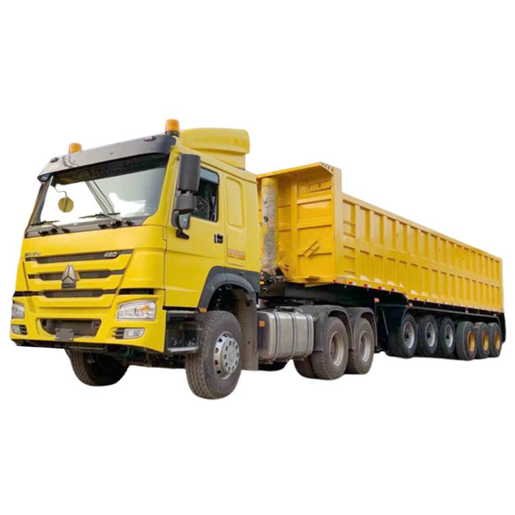 6 Axle 45 CBM End Dump Semi Trailer