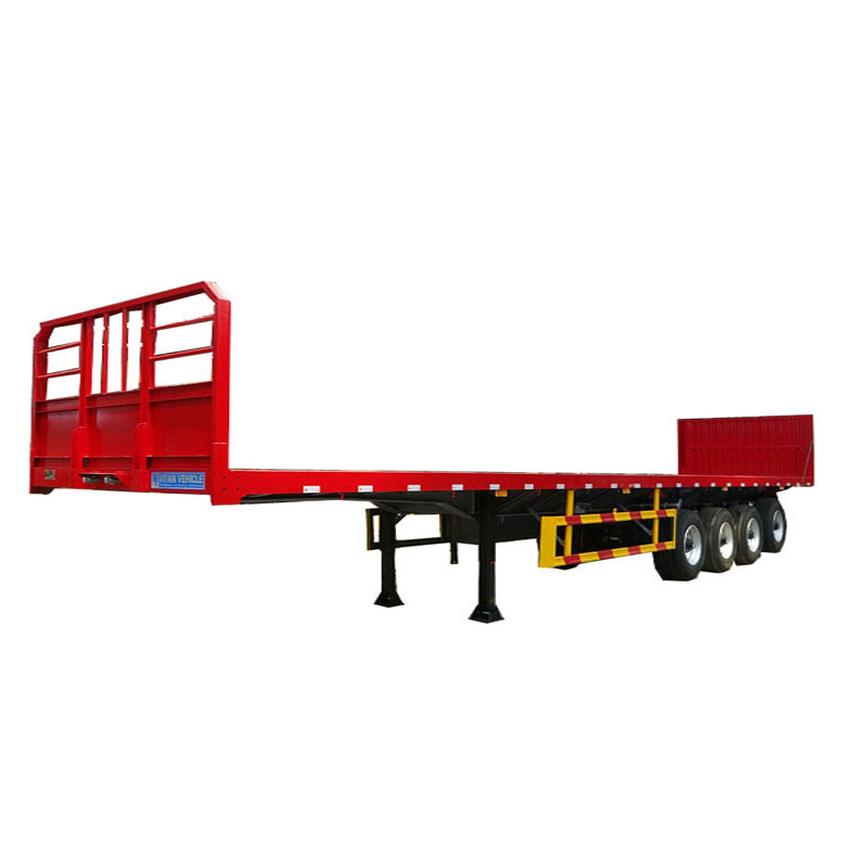 4 Axle 40 Foot Flatbed Trailer 