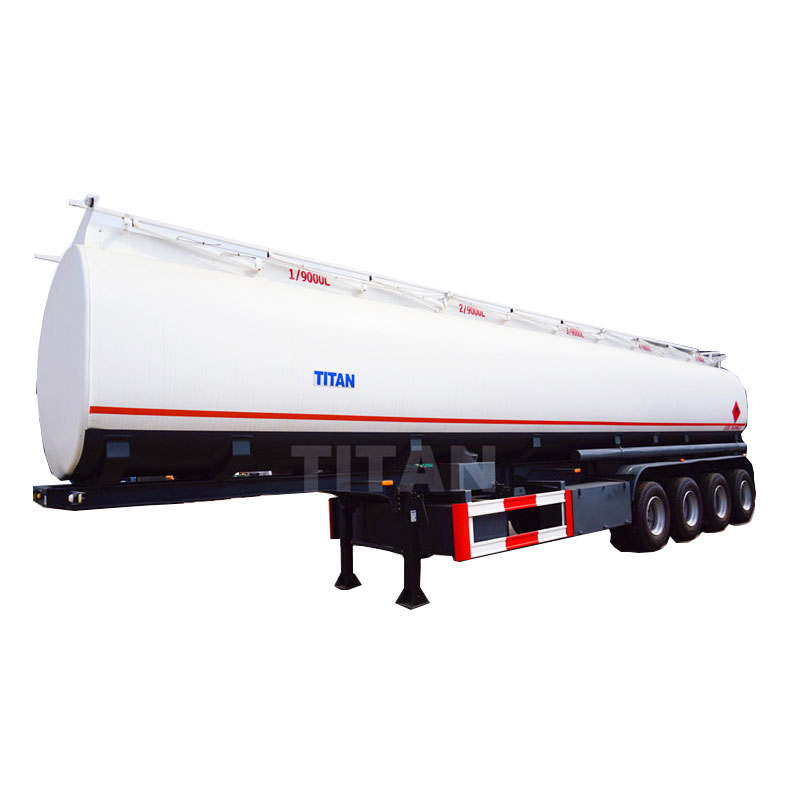 55000Lts 4 Axle Fuel Tanker Semi Trailer