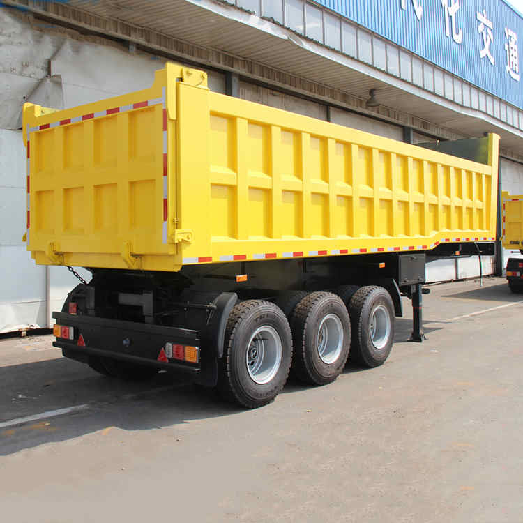 60 Ton End Dump Trailer