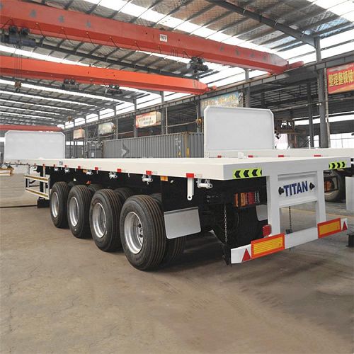 4 Axle 48 ft Flatbed Trailer