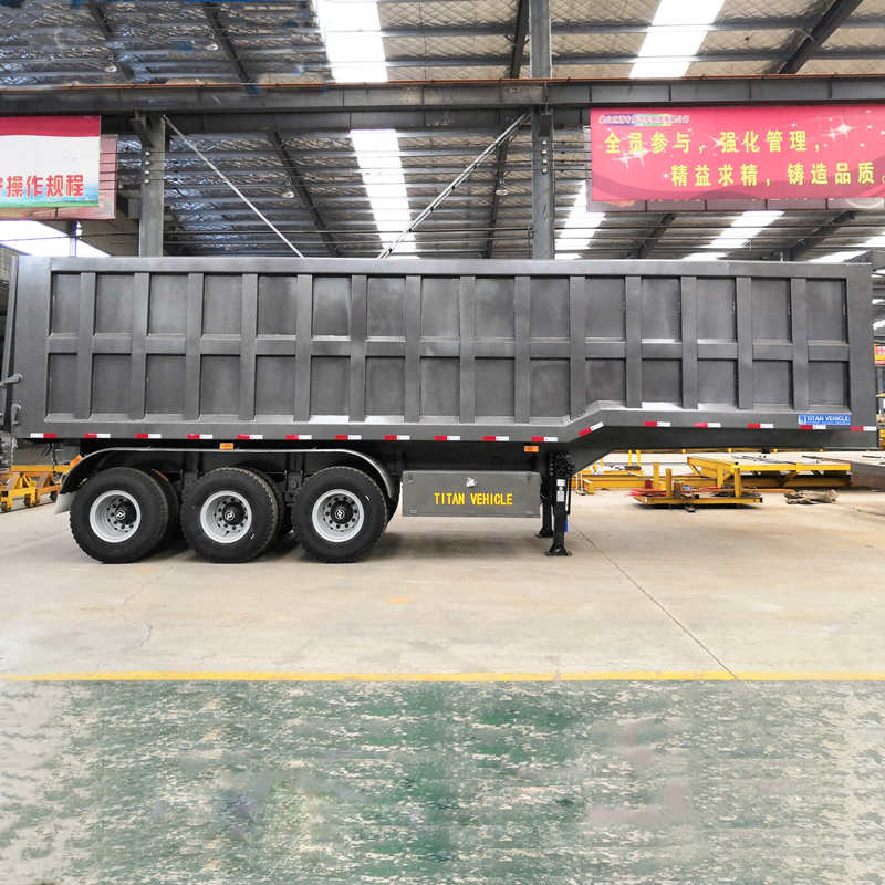 3 Axle Dump Tipper Dump Trailer