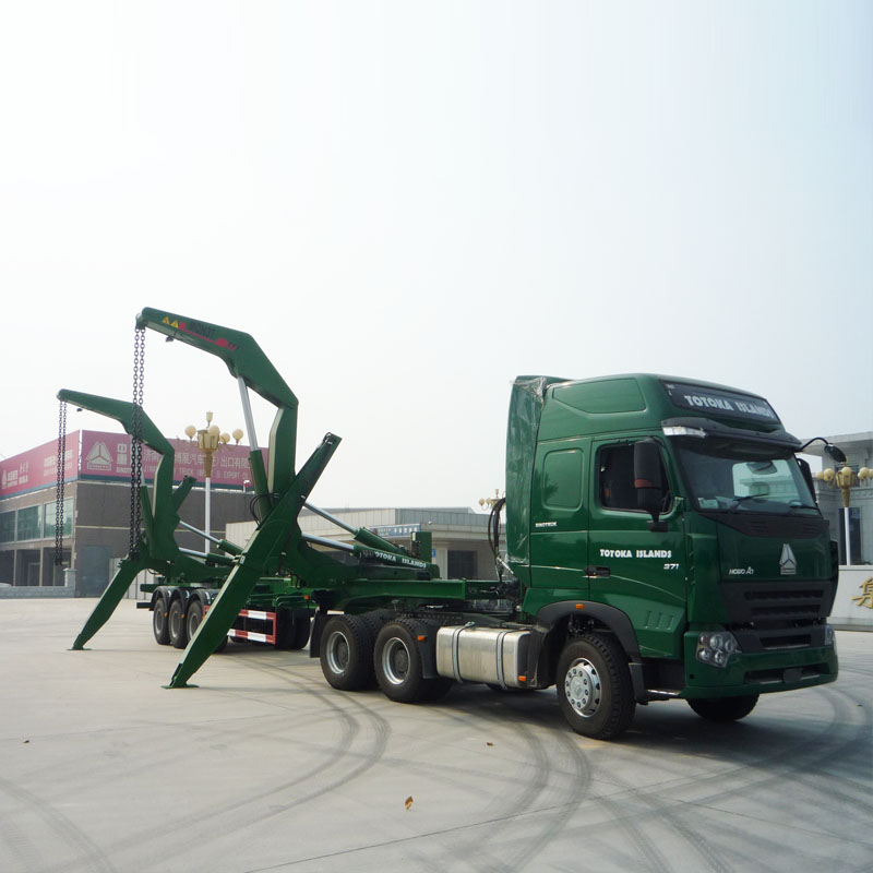 3 axles Hammar Side Loader Trailer for Sale
