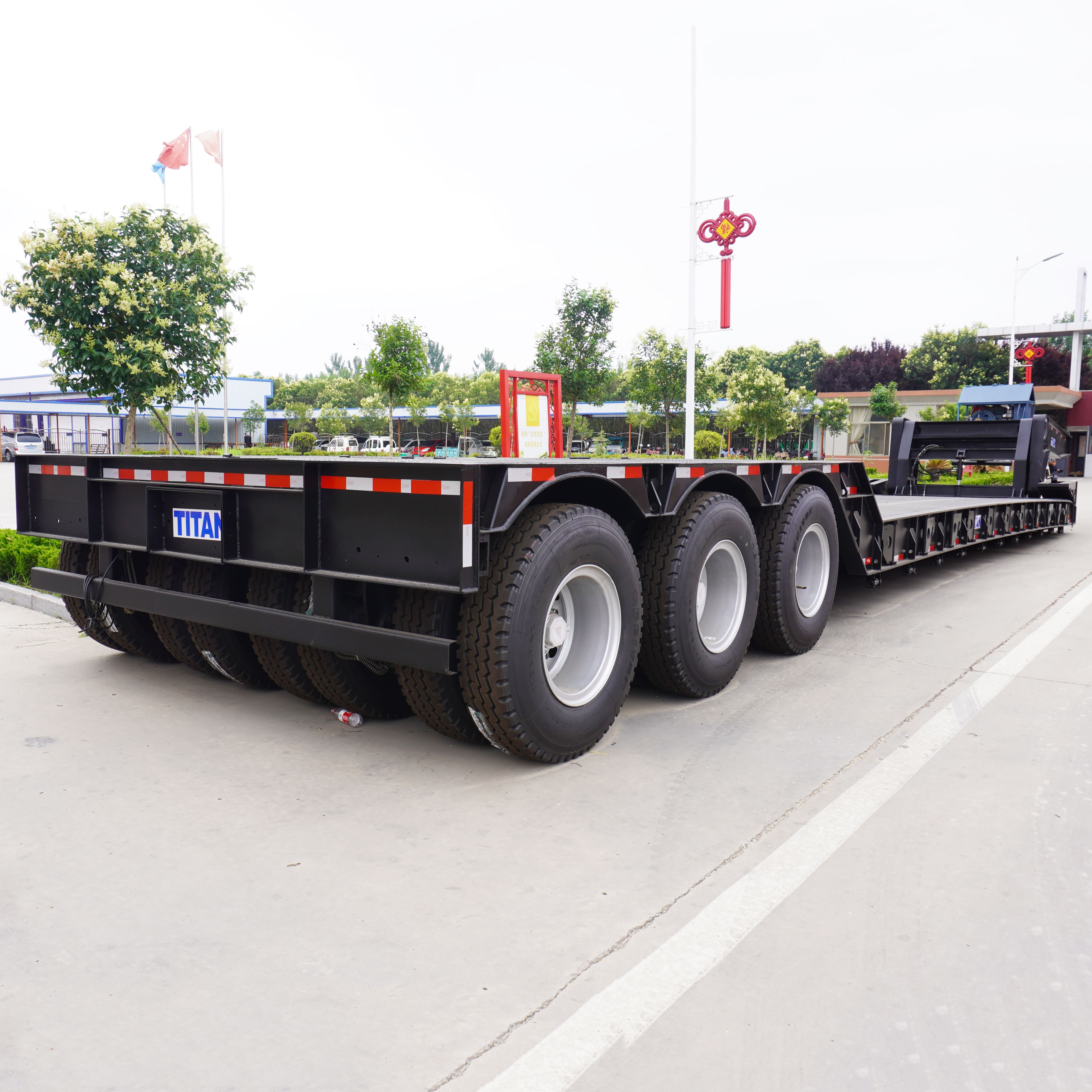 3 Line 6 Axle Detachable Gooseneck Trailer