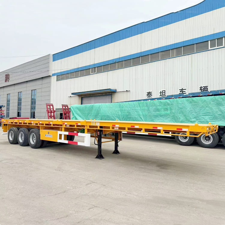 40 Foot Tri Axle Flat Deck Trailer