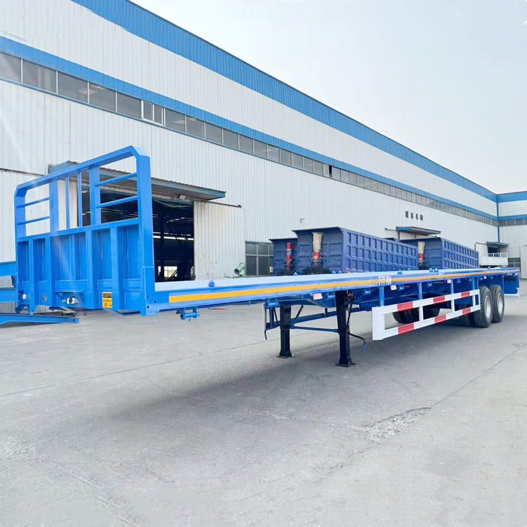 Commercial 2 Axle Flatbed Trailer 