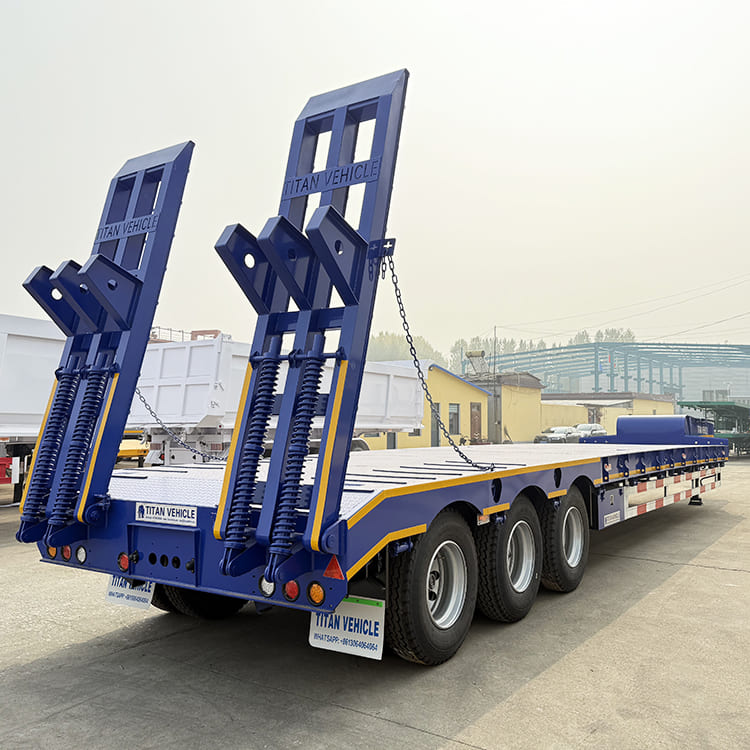 40Ft Semi Low Bed Trailer