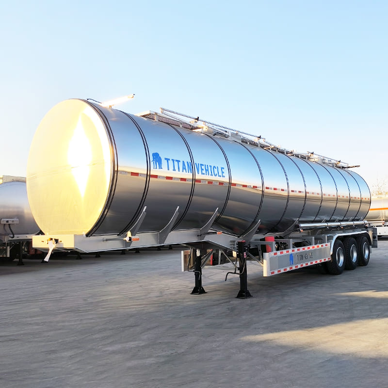 Tri Axle Stainless Steel Tanker Trailer