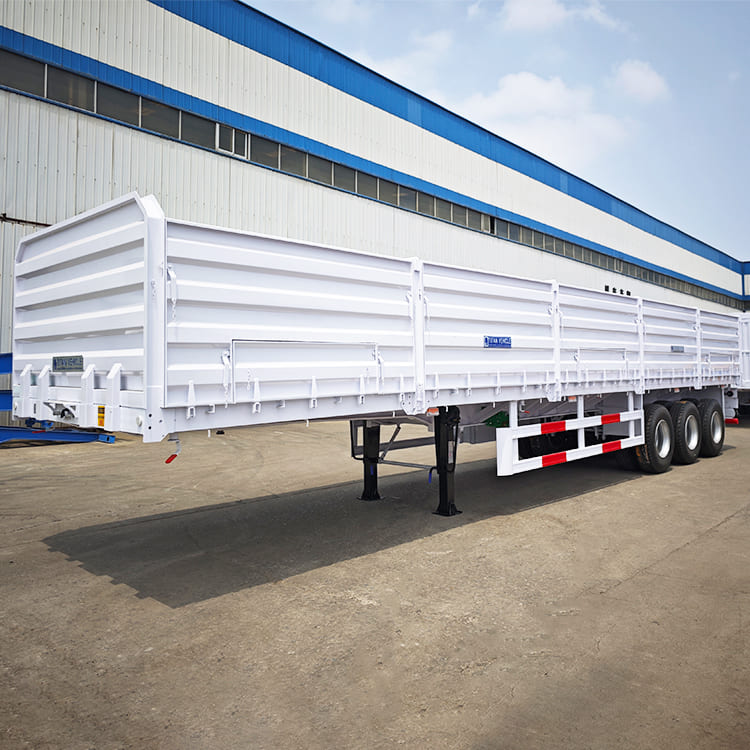 3 Axle Side Wall Semi Trailer