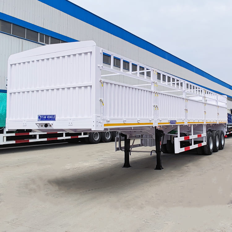 3 Axle Fence Cargo Trailer