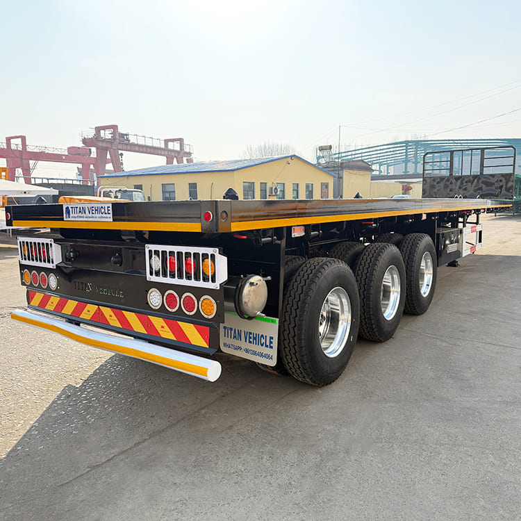Tri Axle Flatbed Trailer