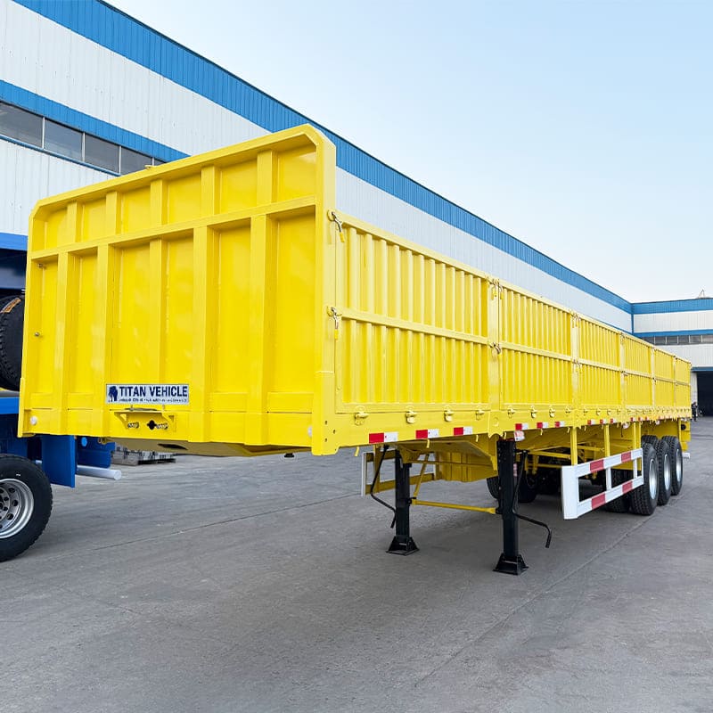Bulk Cargo Sidewall Semi Trailer