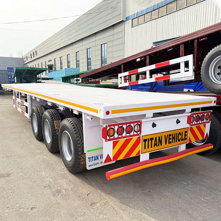 40 Foot Heavy Duty Semi Flatbed Trailer