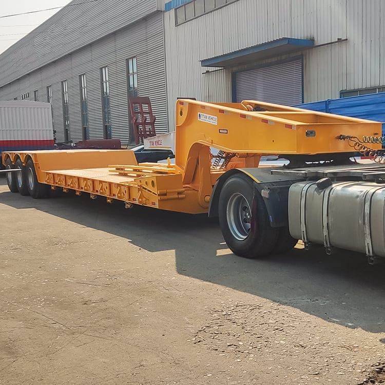 3 Axles Removable Gooseneck Trailer