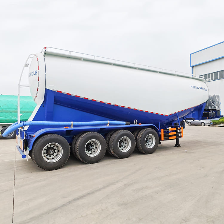 4 Axle 42 CBM Bulk Cement Trailer