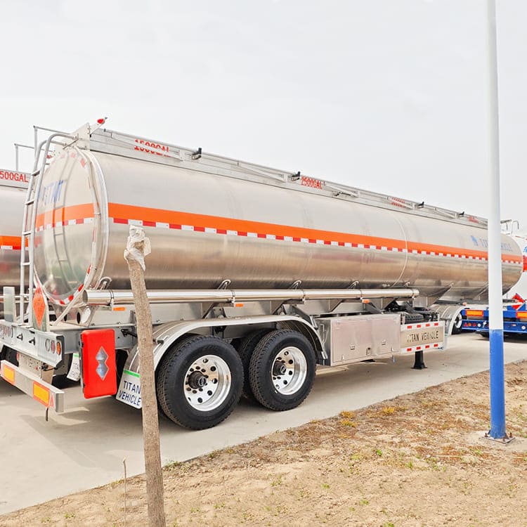 Aluminum Petrol Tanker Trailer