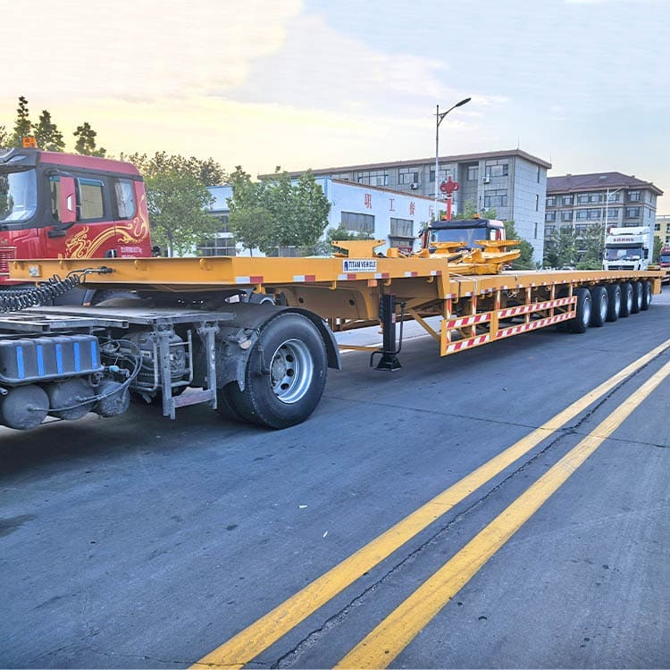 6 Axles 62m Extendable Trailer