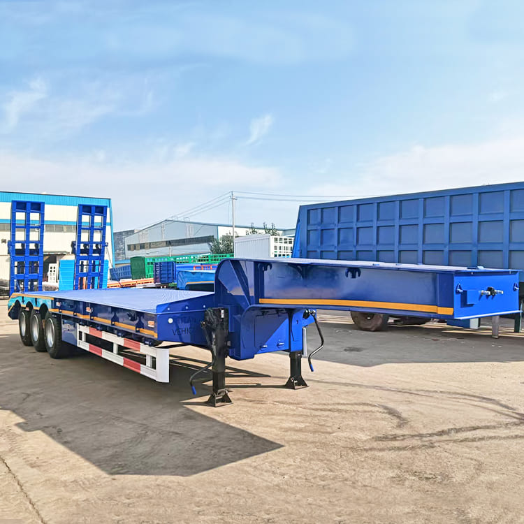 3 Axle Semi Low Bed Trailer