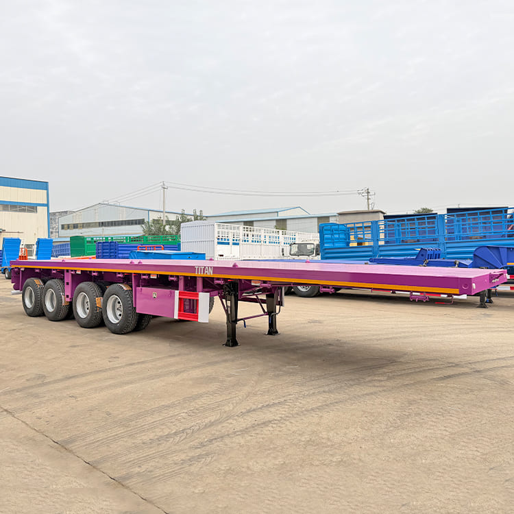 4 Axle 40Ft Flatbed Trailer