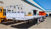 3 Axle 40 Ft Flatbed Trailer