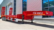 3 Axle Low Bed Trailer