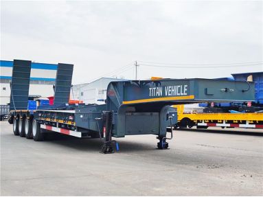 4 Axle 100 Ton Lowbed Trailer 