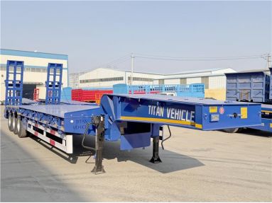 3 Axle 80 Ton Low Bed Trailer