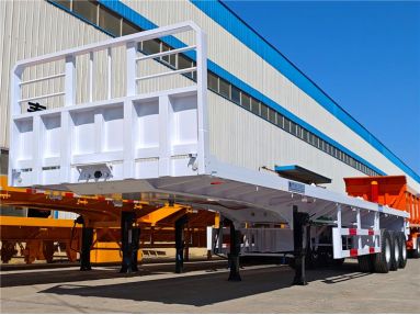Tri Axle Flatbed Trailer