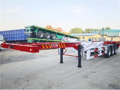 40ft Skeleton Container Semi Trailer