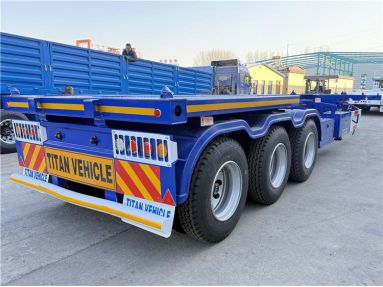 Tri Axle 12m Skeletal Trailer