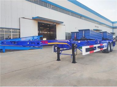 20ft 40ft Container Skeletal Trailer