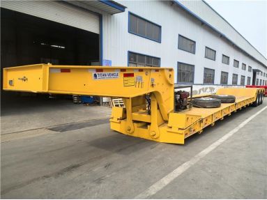 80 Ton Detachable Gooseneck Trailer