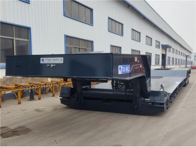 100 Ton Lowboy Gooseneck Trailer