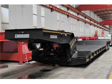 3 Axle 80 Ton Lowboy Trailers