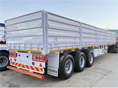 Tri Axle 60 Ton Side Wall Semi Trailer