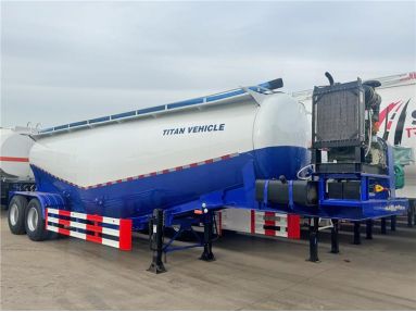 2 Axle 25CBM Cement Powder Tankers