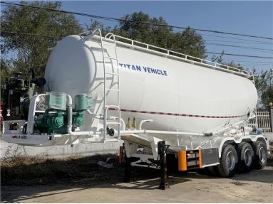 Pneumatic Dry Bulk Tank Trailers