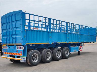 4 Axle Stake Sugar Cane Semi Trailer