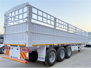 60 Ton Fence Cargo Semi Trailer