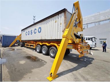 Sidelifter Container Transport Trailer